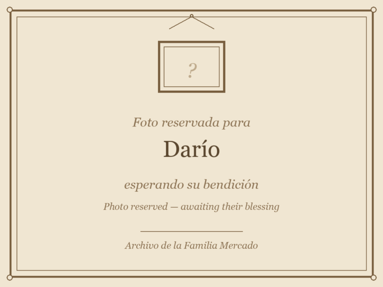 Reservado para Darío · Reserved